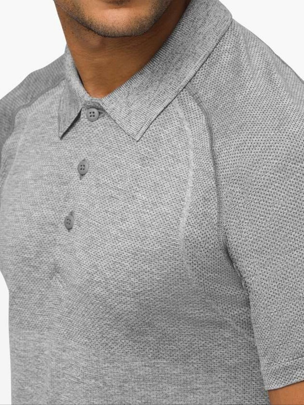 Lululemon Metal Vent Tech Polo 2.0Slate / White (First Release) - Picture 4 of 12